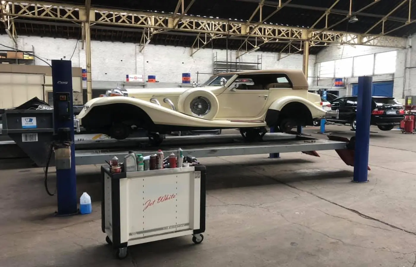 Restauration d'un véhicule classique Beauford