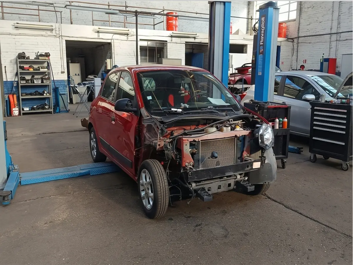 illustration du service de carrosserie