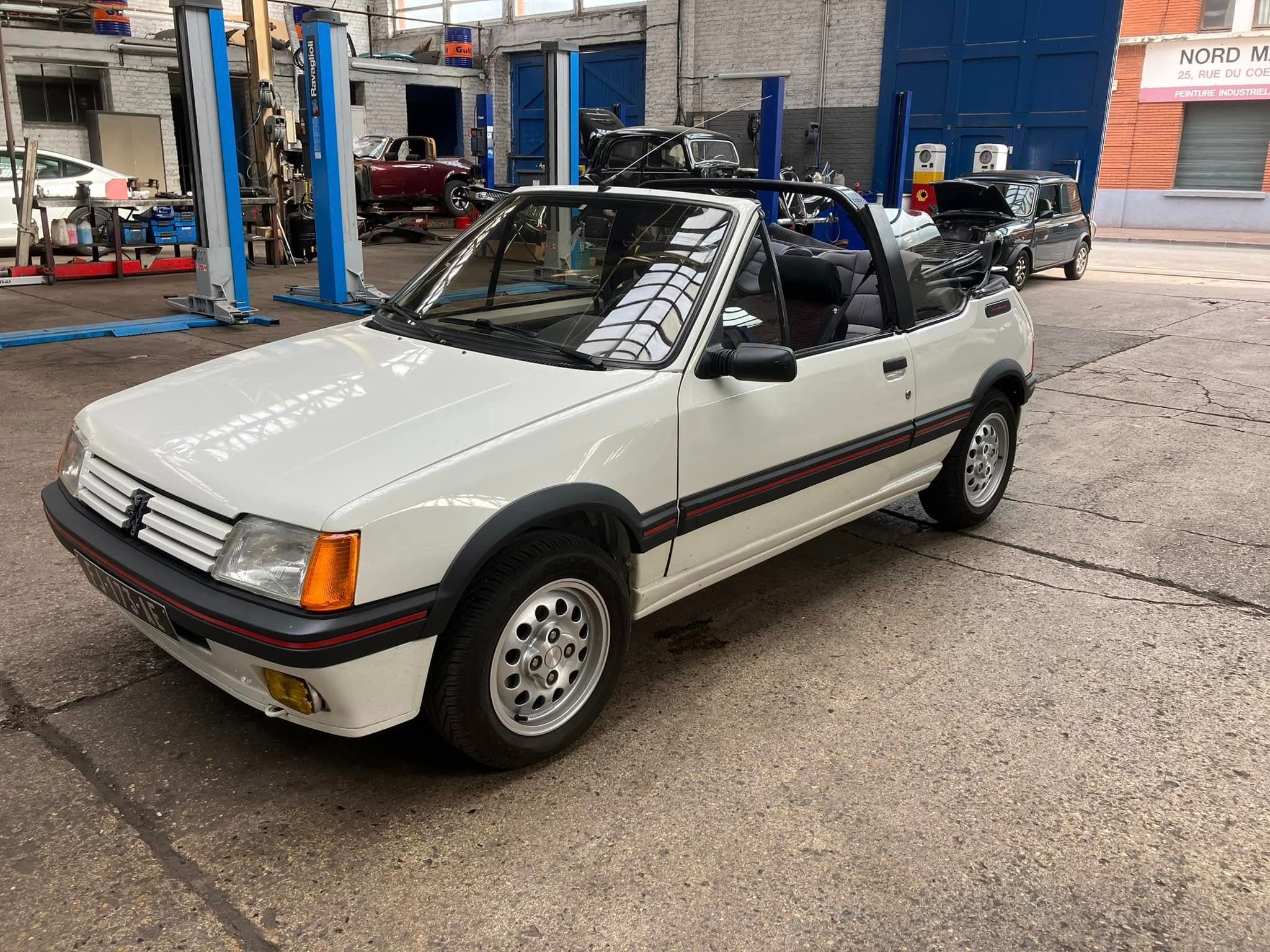 Restauration carrosserie Peugeot 205 CTI Cabriolet — étape 4